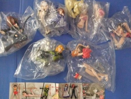 Bandai Lupin The 3rd Gashapon Fujiko Mine 6 Figure Set Hot on Sale