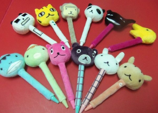 Aranzi Aronzo 12 Animal Plush Head Doll Cute Pen Set on Sale