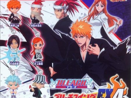 Bandai Bleach Gashapon EX Vol 4 Mascot Strap 6 Trading Figure Set For Cheap