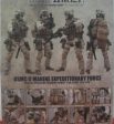 Hot Toys 1 6 12  USMC II M.E.F. Marine Expeditionary Force Tan Flight Suit Ver Action Figure Cheap