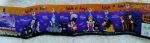 Yujin Disney Characters Capsule World Gashapon Halloween 6 Strap Mascot Figure Set Supply