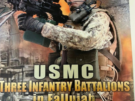 Hot Toys 1 6 12  USMC Three Infantry Battalions in Fallujah M249 Saw Gunner Action Figure For Discount