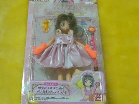 Bandai Clamp Card Captor Sakura Free Pose Selection Pink Kinomoto Costome Action Doll Figure Discount