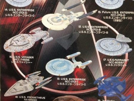 Furuta 2003 Star Trek Federation Ships & Alien Ships Collection 10+1 Secret 11 Figure Set Online