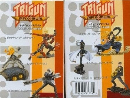 Yamato Story Image Trigun Maximum Yasuhiro Nightow 6 Trading Figure Set on Sale