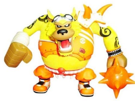 DaTeamBronx 2009 Tim Tsui Da Fighter Flocked Yellow Ver 10  Vinyl Figure For Discount