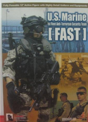 Hot Toys 1 6 12  U.S 1st Fleet Anti-Terrorism Security Team Marine Fast Action Figure For Sale