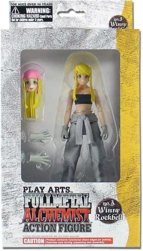 Square Enix Fullmetal Alchemist Play Arts Winry Rockbell Action Figure For Sale