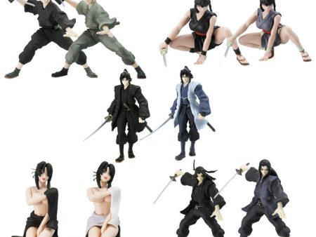 Yamato SIF Story Image Figure Basilisk Koga Manzidani Syu The Kouga Ninja Scrolls 10 Trading Figure Set Cheap