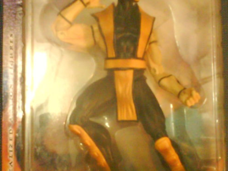 2000 Mortal Kombat Hyper Realized Action Series 1 Scorpion 8  Collection Figure For Sale