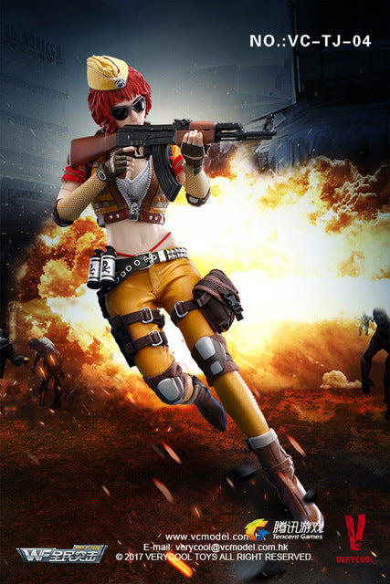 Verycool 1 6 12  VC-TJ-04 We Fire National Assault Fourth Bomb Mercenary Heart King Action Figure Online now