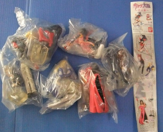 Bandai Sakura Wars Taisen Gashapon Part 2 6 Figure Set For Discount