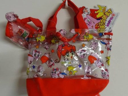 Authentic 1994 Tonde Burin Buurin Plastic Mini Tote Bag W  Purse Red Ver. Online Sale