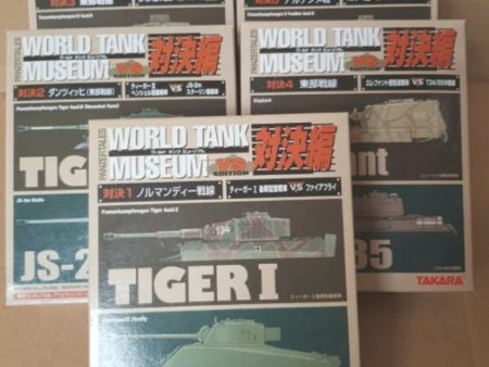 Takara 1 144 WTM World Tank Museum Panzer Tales Series VS Edition 5 Trading Figure Set Cheap