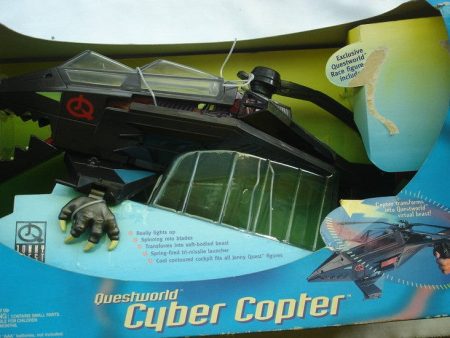 Galoob 1996 Jonny Quest Questworld Cyber Copter Action Figure Online Sale