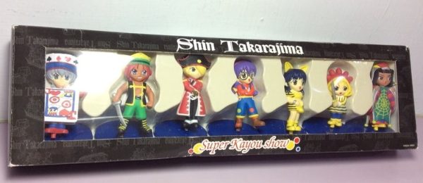 Sakura Wars Taisen Sakura Shinguuji Shin Takarajima Super Kayou Show 7 Trading Figure Set Used on Sale