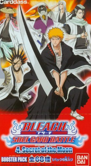 Bandai Bleach Carddass Soul Card Battle Game Booster Pack Part 4 Secret Of The Moon Sealed Box Fashion