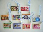 Takara Tomy Disney Gashapon Classic Character Mini ID Card Holder Strap 10 Trading Figure Set Supply