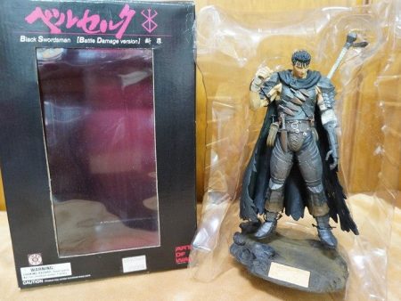 Art Of War Berserk Guts Black Swordsman Battle Damage ver Figure Supply