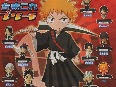 Bandai Bleach Gashapon Chimakore 10 Mini Trading Collection Figure Set Online now