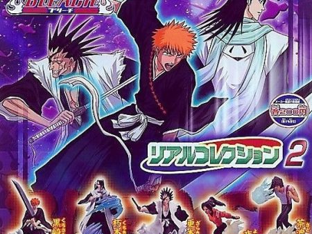 Bandai Bleach Gashapon Real Collection Vol 2 5+1 Secret 6 Mini Trading Figure Set Fashion