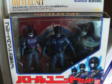 Bandai 1994 Metal Hero Series Blue Swat Battle Unit 3 Action Figure Hot on Sale