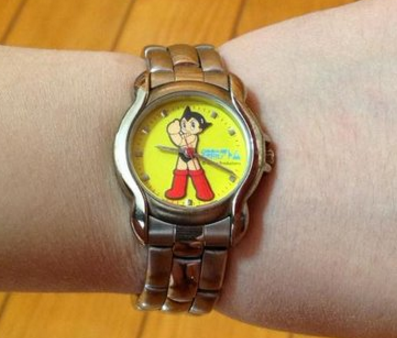 Tezuka Production Astro Boy Watch Authentic Metal Box Set Type D Used Online