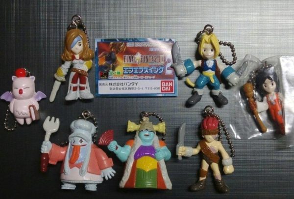 Bandai Final Fantasy IX 9 Gashapon Capsule Part 2 7 Mini Trading Collection Figure Set Used Cheap