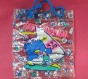 Sanrio 1987 Tuxedo Sam Penguin 8  x 7 x 4  Plastic Tote Bag Online Hot Sale