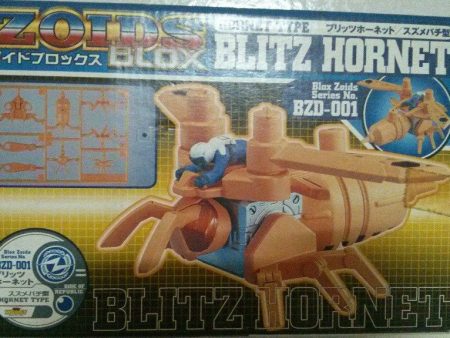 Tomy Zoids 1 72 Blox BZD-001 Blitz Hornet Type Plastic Model Kit Action Figure For Sale