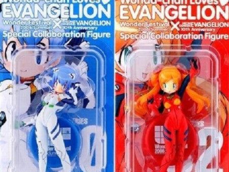 Wonder Festival WF 2006 Summer Evangelion Wonda Chan Loves Reset 2 Figure Set For Sale