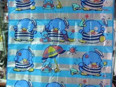 Sanrio 1988 Tuxedo Sam Penguin 70  x 40  Plastic Leisure Mat For Discount