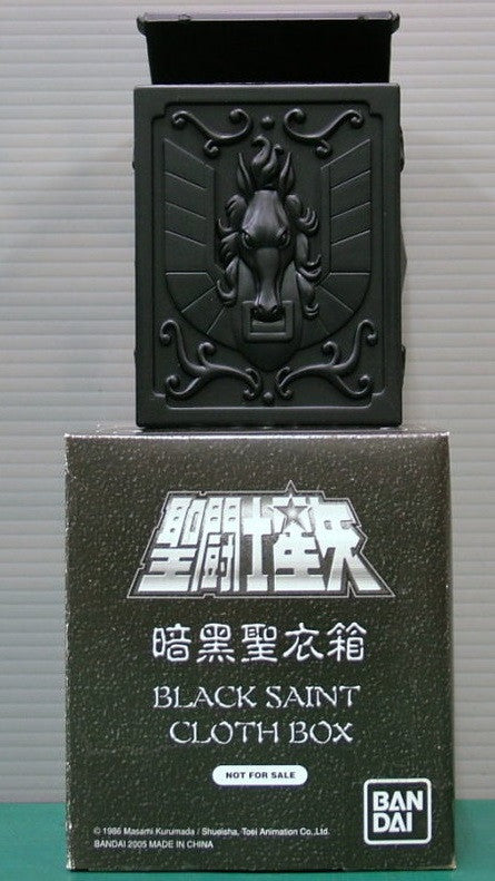 Bandai 2005 Saint Seiya Myth Cloth Black Saint Cloth Box Not For Sale Ver. Figure Fashion