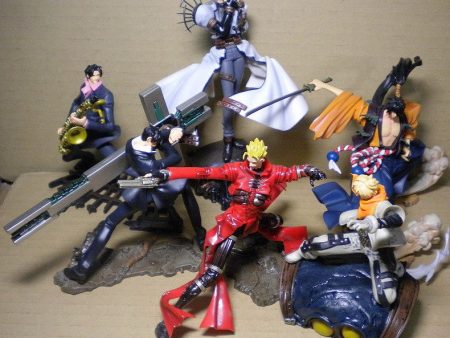 Yamato Story Image Trigun Maximum Yasuhiro Nightow 6 Trading Collection Figure Set Used Fashion