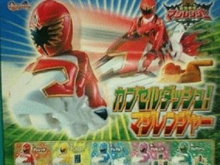 Bandai Power Rangers Mystic Force Magiranger Gashapon Bike Bicycle 5 Trading Figure Set Discount