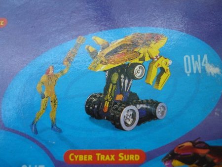 Galoob 1996 Jonny Quest QW4 Cyber Trax Surd Action Figure For Discount