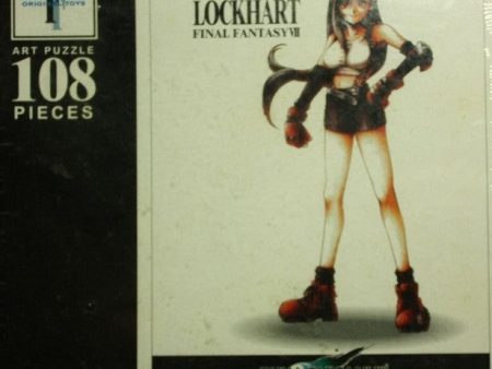 Art Box 1997 Square Final Fantasy VII 7 Tifa Lockhart 108 Pieces Puzzle Original Toys Sale