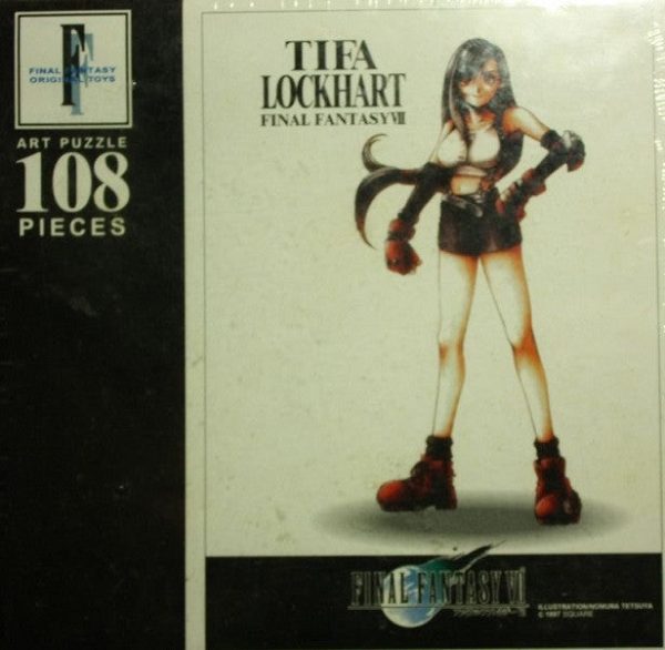 Art Box 1997 Square Final Fantasy VII 7 Tifa Lockhart 108 Pieces Puzzle Original Toys Sale