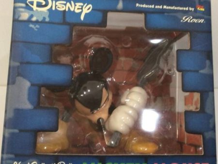 Medicom Toy VCD Vinyl Collectible Dolls Disney Roen Mickey Mouse Guitar Figure Used Hot on Sale