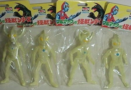 B-Club Ultraman 8 Limited GID Grow In The Dark Soft Vinyl Collection Figure Set Sale