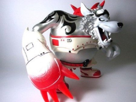 DaTeamBronx 2008 Tim Tsui Da Fighter Lupus Hope Red White Ver 10  Vinyl Figure Online Hot Sale