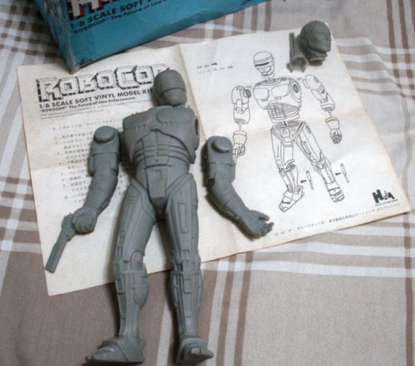 1 6 Robocop Soft Vinyl Cast Model Kit Figure Used Hot on Sale