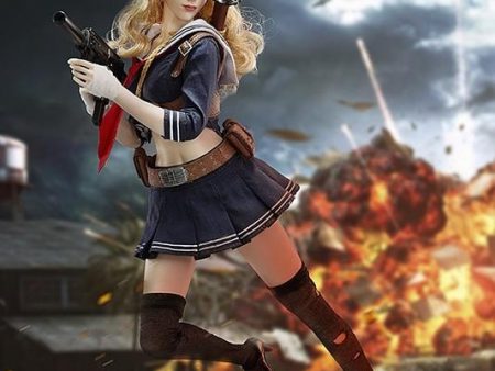 Verycool 1 6 12  VC-TJ-03 We Fire National Assault Third Bomb Blade Girl Action Figure Supply