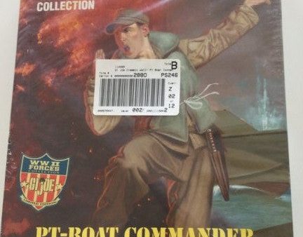 G.I. Joe 1996 1 6 12  Classic Collection WWII Froces PT Boat Commander Action Figure on Sale