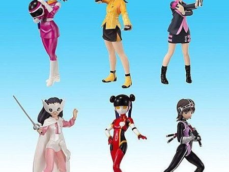 Bandai Tokusatsu Girls In Uniform Vol 3 6+1 Secret 7 Figure Set Supply