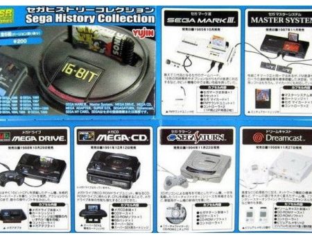 Yujin Sega History Collection Gashapon Console Saturn Mega Drive 6+1 Secret 7 Figure Set Cheap