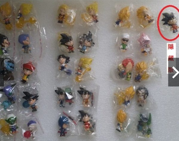 Unifive Dragon Ball Z Big Head Series 1 2 3 10+10+10+1 Secret 31 Mini Trading Figure Set Cheap