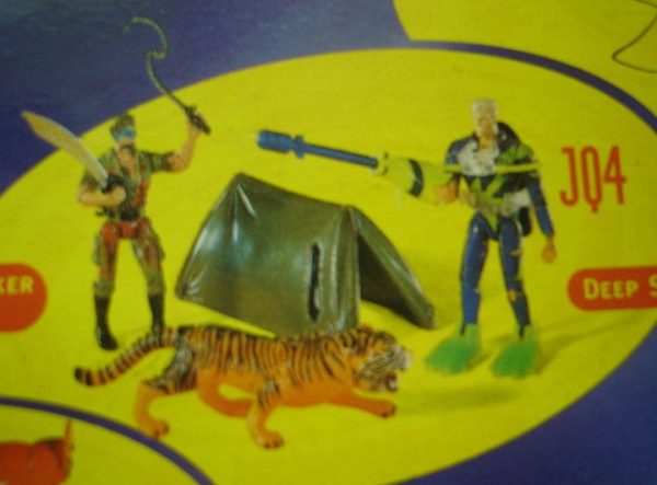 Galoob 1996 Jonny Quest JQ4 Safari Stryker Hadji Deep Sea Race Action Figure Online Sale