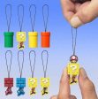 Bandai Super Mario Bros Gashapon 8 Brick Tube Mascot Strap Figure Set Supply