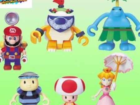 Yujin Nintendo Super Mario Bros Gashapon Characters Vol 2 6 Figure Set Kubrick Style on Sale